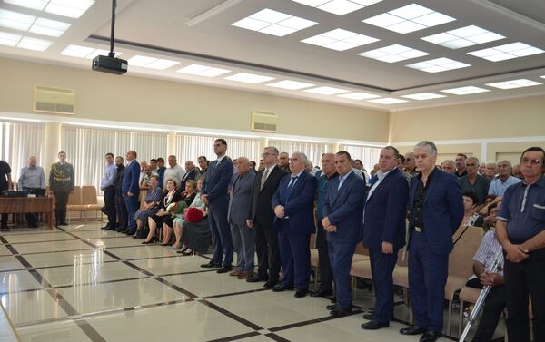Торжественное собрание ветеранов Отечественной войны народа Абхазии 1992-1993 годов - Sputnik Аҧсны
