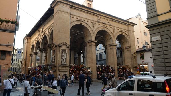 Рынок Меркато Нуово во Флоренции. - Sputnik Абхазия