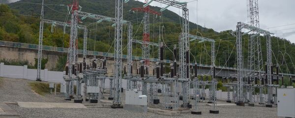 Открытие электроподстанции Гагра-1 Открытие электроподстанции Гагра-1 - Sputnik Абхазия