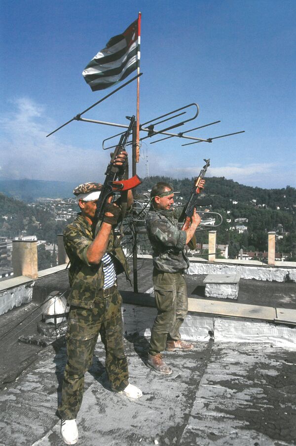 Освобождение Сухума Освобождение Сухума - Sputnik Аҧсны