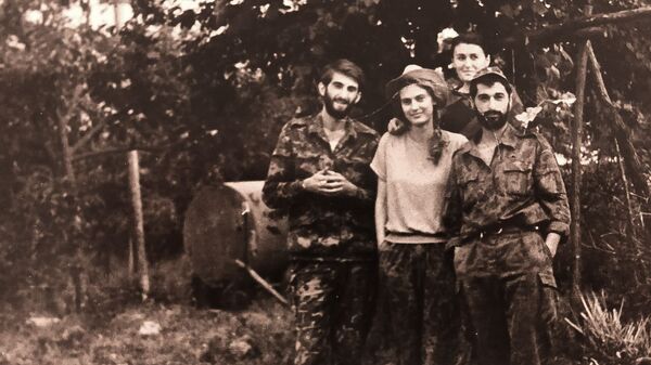 Ирина Завьялова на горе Кутыщха - Sputnik Абхазия