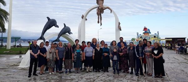 Нхыҵ-Кавказынтәи хатәгәаԥхарала иааны еибашьуаз рҭаацәа Пицунда рыԥсы ршьоит - Sputnik Аҧсны