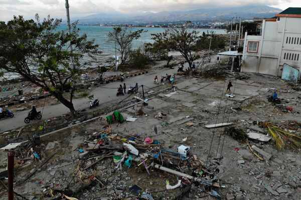 Последствия цунами в Индонезии - Sputnik Абхазия
