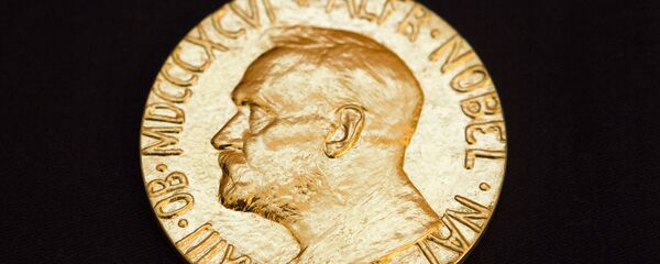 Медаль, вручаемая лауреату Нобелевской премии Медаль, вручаемая лауреату Нобелевской премии - Sputnik Аҧсны
