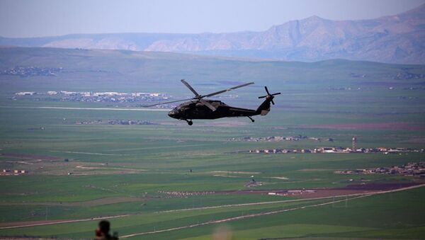 Вертолет международной коалиции - Sputnik Абхазия