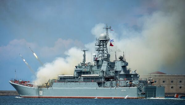 Репетиция парада ВМФ в регионах России - Sputnik Абхазия