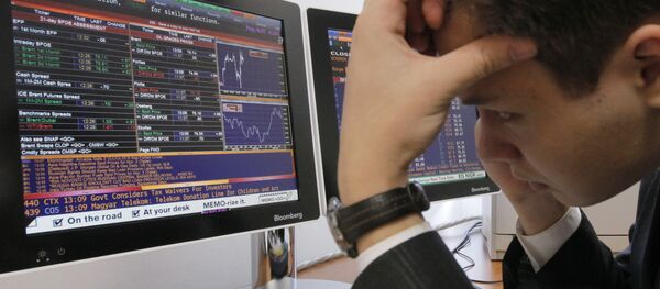 Сотрудник Московской межбанковской валютной биржи. Сотрудник Московской межбанковской валютной биржи. - Sputnik Абхазия