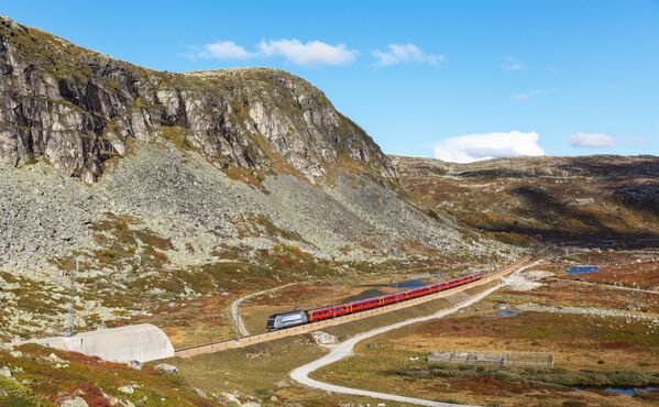 Железнодорожный маршрут, соединяющий города Осло и Берген в Норвегии - Sputnik Абхазия