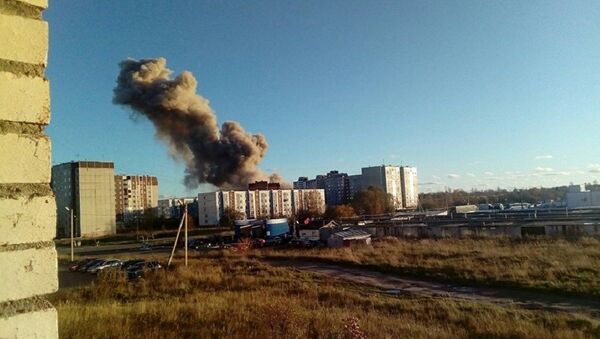 Взрыв на заводе пиротехники под Петербургом - Sputnik Абхазия