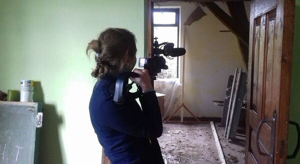 Съемки фильма Сыбзиоуп (Мне хорошо) Съемки фильма Сыбзиоуп (Мне хорошо) - Sputnik Абхазия