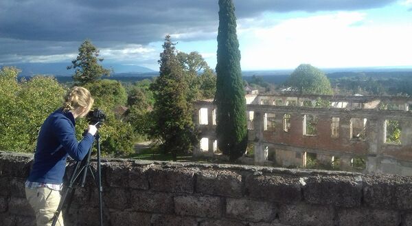 Съемки фильма Сыбзиоуп (Мне хорошо) Съемки фильма Сыбзиоуп (Мне хорошо) - Sputnik Абхазия