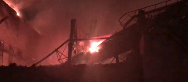 Пожар на Электроцинке Пожар на Электроцинке - Sputnik Абхазия