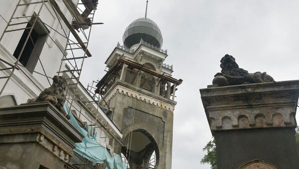 Реставрация памятника архитектуры Сухума – виллы Алоизи - Sputnik Абхазия
