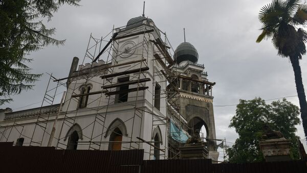 Реставрация памятника архитектуры Сухума – виллы Алоизи - Sputnik Абхазия