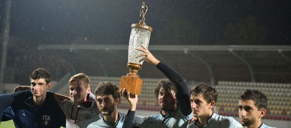 Финальный матч Кубка Абхазии по футболу - Sputnik Абхазия