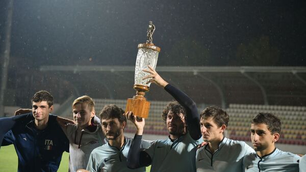 Финальный матч Кубка Абхазии по футболу - Sputnik Абхазия