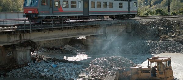 Ликвидация последствий наводнения на Кубани Ликвидация последствий наводнения на Кубани - Sputnik Аҧсны