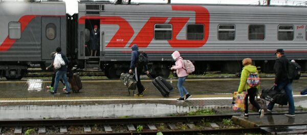 Ситуация на железнодорожной станции Горячий Ключ в Краснодарском крае Ситуация на железнодорожной станции Горячий Ключ в Краснодарском крае - Sputnik Абхазия