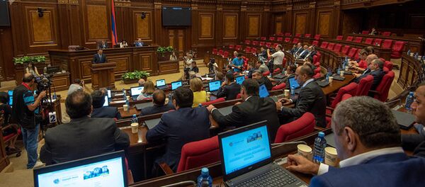 Заседание парламента Армении. Архивное фото Заседание парламента Армении. Архивное фото - Sputnik Абхазия