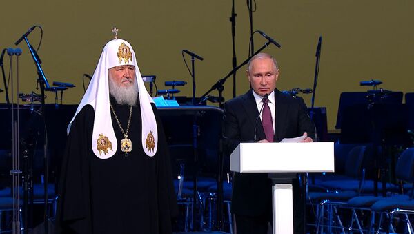 Выступление Владимира Путина на Заседание Всемирного русского народного собора - Sputnik Абхазия