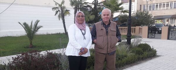 Муҳаммед Рауф Абазеи (Маан) уи иԥшәмаԥҳәыс Амани Салиеи Муҳаммед Рауф Абазеи (Маан) уи иԥшәмаԥҳәыс Амани Салиеи - Sputnik Аҧсны