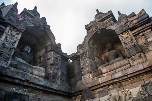 Буддийский храмовый комплекс Боробудур на острове Ява - Sputnik Абхазия