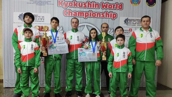 Второй чемпионат мира по каратэ кекусинкай в Астане - Sputnik Абхазия