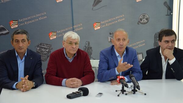 Пресс-конференция союза журналистов - Sputnik Абхазия