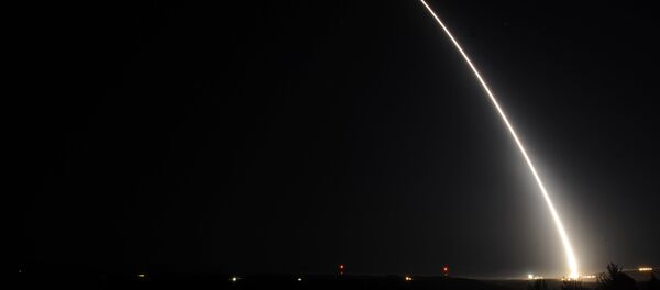 Тестовый запуск ракеты Minuteman III,архивное фото - Sputnik Абхазия