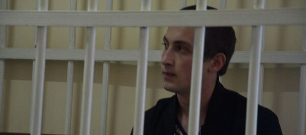 Заседание сухумского городского суда по делу Хаджарата Тарсмана, арестованного по факту ДТП, в результате которого погиб премьер Абхазии Геннадий Гагулия Заседание сухумского городского суда по делу Хаджарата Тарсмана, арестованного по факту ДТП, в результате которого погиб премьер Абхазии Геннадий Гагулия - Sputnik Абхазия