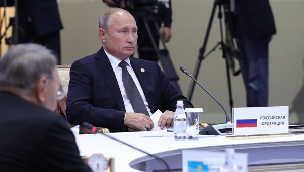 Визит президента РФ В. Путина в Казахстан - Sputnik Абхазия