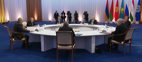 Заседание Совета коллективной безопасности ОДКБ в Астане Заседание Совета коллективной безопасности ОДКБ в Астане - Sputnik Абхазия