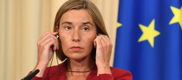 Встреча главы МИД РФ С. Лаврова с заместителем председателя Европейской комиссии Ф. Могерини Встреча главы МИД РФ С. Лаврова с заместителем председателя Европейской комиссии Ф. Могерини - Sputnik Абхазия