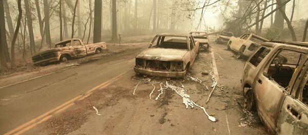 Последствия пожара в Калифорнии Последствия пожара в Калифорнии - Sputnik Аҧсны