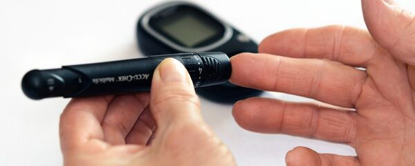 Проверка уровня сахара в крови - Sputnik Абхазия