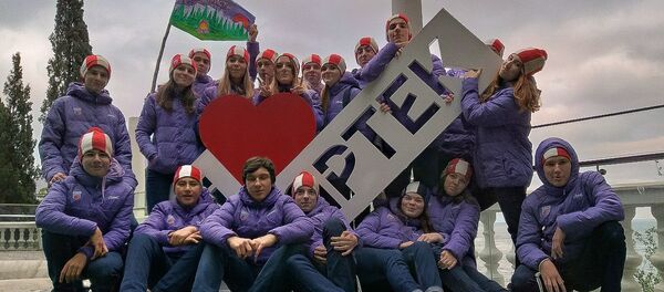 Аԥснытәи ашколхәыҷқәа Жәларбжьаратәи ахәыҷтәы центр Артек иаҭоуп Аԥснытәи ашколхәыҷқәа Жәларбжьаратәи ахәыҷтәы центр Артек иаҭоуп - Sputnik Аҧсны