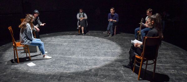 Репетиция режиссерской лабораторий союза театральных деятелей РФ в РУСДРАМе - Sputnik Абхазия