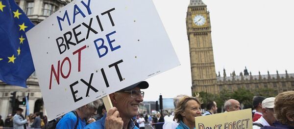 Акция протеста против результатов Brexit Акция протеста против результатов Brexit - Sputnik Абхазия