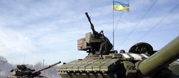 Танки украинской армии возле Горловки Танки украинской армии возле Горловки - Sputnik Абхазия