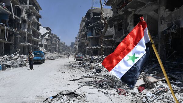 Сирийская армия освободила лагерь палестинских беженцев Ярмук на юге Дамаска  - Sputnik Абхазия