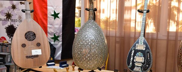 Павильон сирийской продукции на II туристическом форуме VISIT APSNY Павильон сирийской продукции на II туристическом форуме VISIT APSNY - Sputnik Абхазия