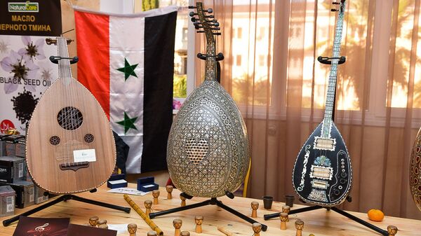 Павильон сирийской продукции на II туристическом форуме VISIT APSNY - Sputnik Абхазия