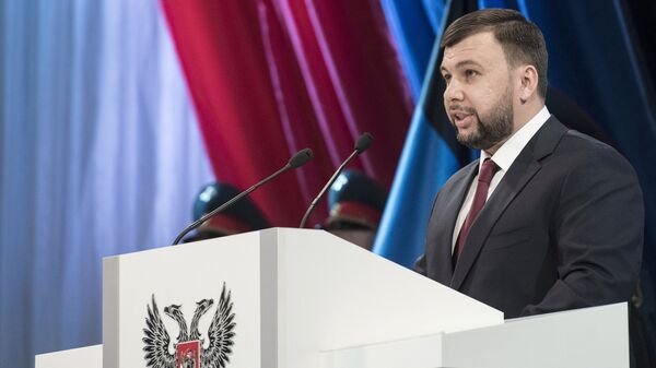 Инаугурация избранного главы ДНР Д. Пушилина - Sputnik Абхазия
