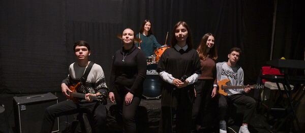 Ансамбль Каданс. Репетиция Ансамбль Каданс. Репетиция - Sputnik Аҧсны