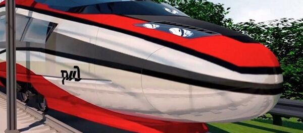 Концепт высокоскоростного поезда Концепт высокоскоростного поезда - Sputnik Абхазия