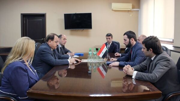 В Минестерстве экономики прошла встреча с Послом Сирии в России - Sputnik Абхазия