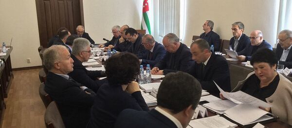 Заседание кабинета министров Заседание кабинета министров - Sputnik Абхазия