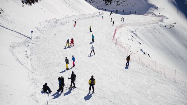 Открытие горнолыжного сезона на курорте Горки Город в Сочи - Sputnik Аҧсны