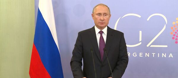 Путин рассказал о беседе с Трампом на G20 Путин рассказал о беседе с Трампом на G20 - Sputnik Абхазия