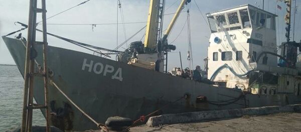 Арестованное российское рыболовное судно Норд, архивное фото - Sputnik Абхазия